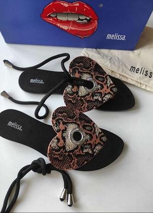 Нові босоніжки melissa оригінал меліса сланці в'єтнамки сандалії4 фото