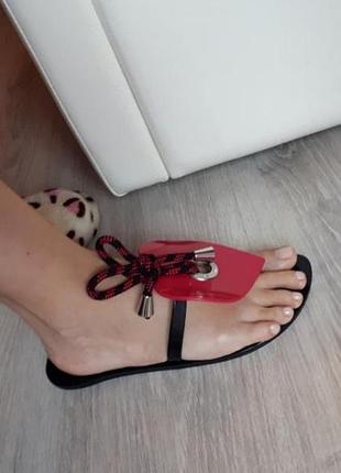 Нові босоніжки melissa оригінал меліса сланці в'єтнамки сандалії7 фото