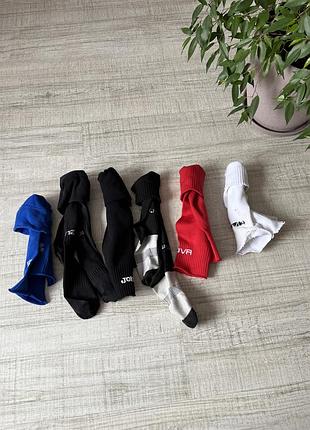 Футбольні гетри сині,чорні,червоні,білі joma