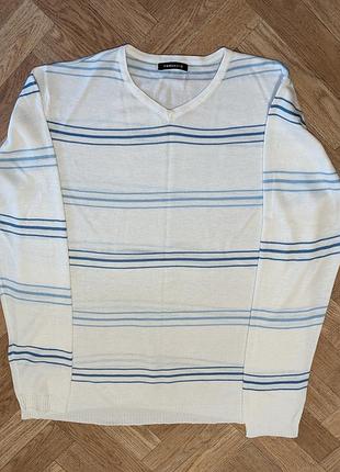 Пуловер из хлопка. б/у состояние новое.