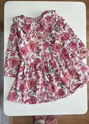 Сукня в квітковий принт весняна