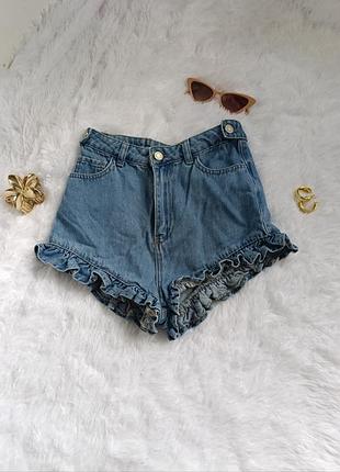 Шорты джинсовые
