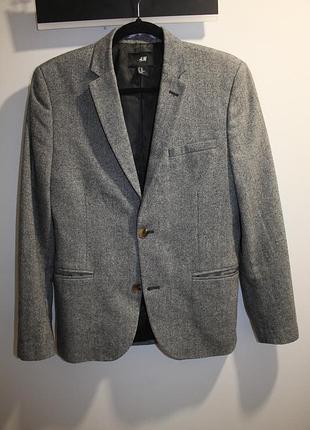 Піджак h&m сірий