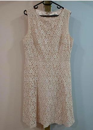 Платье гипюровое