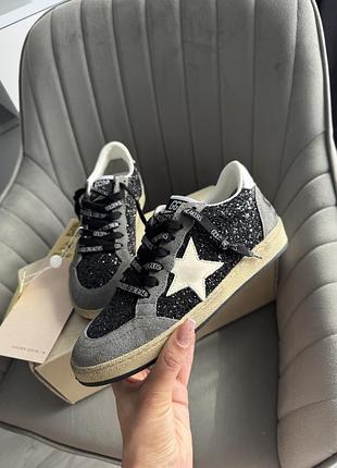 Кеди кросівки golden goose gg голден гус чорні сірі білі