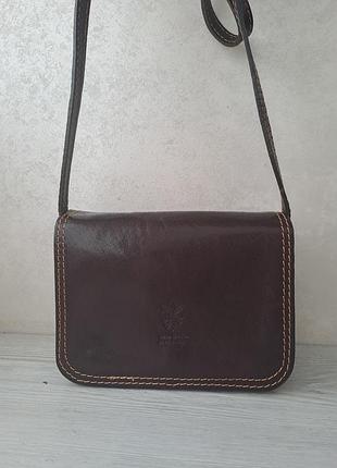 Фірмова шкіряна сумка vera pelle