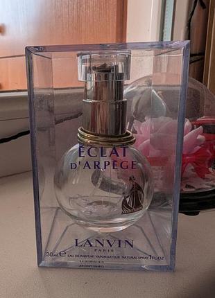 Порожній флакон lanvin eclat пустой флакон