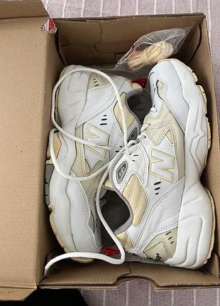 Кожаные new balance 608