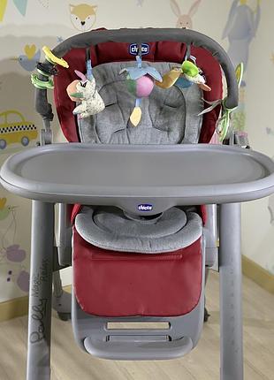 Стул столик стульчик для кормления chicco polly 2 start1 фото
