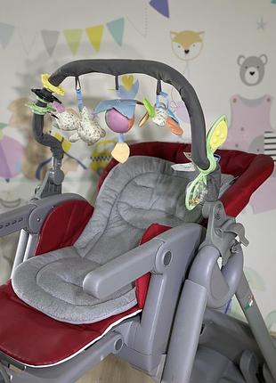 Стул столик стульчик для кормления chicco polly 2 start3 фото