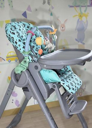 Стілець для годування chicco polly relax стул для кормления