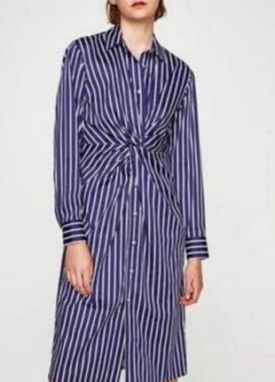 Zara платье стрейч коттон размер м