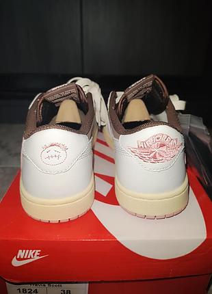 Nike air jordan 1 low × travis scott (нові)3 фото