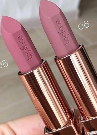 Матова помада від top face 05,06т