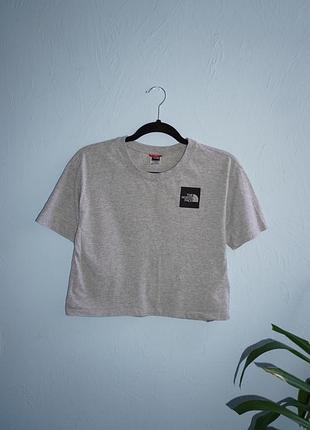 Вкорочена бавовоняна футболка the north face