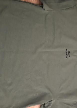 Футболка чоловіча.staff,розмір(l)колір зелений 73% бавовна