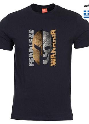 Мужская футболка entagon ageron fearless warrior черная