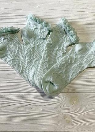 Шкарпетки з рюшами для дівчинки