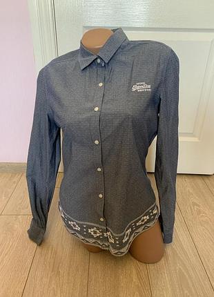 Сорочка з вишивкою вінтажна superdry