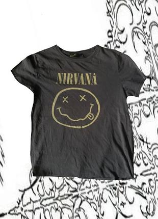 Футболка “nirvana classic” з культовим логотипом