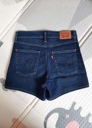 Джинсовые шорты levi's high rise
