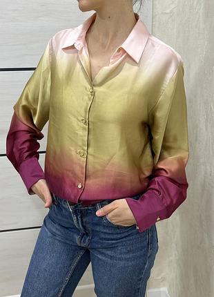 Красива блуза з градієнтом zara