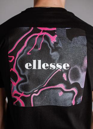 Футболка ellesse vipera tee shr17639-011 black чоловіча еліс оригінал з європи m, l новинка