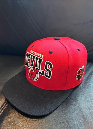 Кепка (снепбек) jersey devils (mitchell & ness)