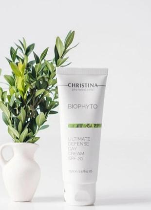 Дневной крем «абсолютная защита» christina bio phyto ultimate defense day cream spf 20