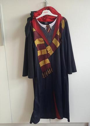 Карнавальный костюм мантия плащ гарри поттера harry potter гермиона для мальчика 8-10 лет 134