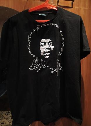 Футболка jimi hendrix l секонд made in thailand