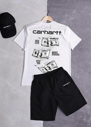 Футболка+шорти+кепка carhartt