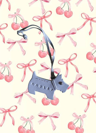 Брелок radley кожаный