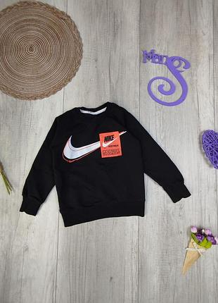 Свитшот для мальчика nike черный размер 104 (4 года)