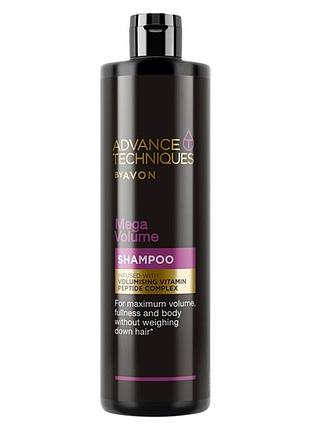 Шампунь для волосся "мега об ем", 400 мл. avon shampoo mega volume 2