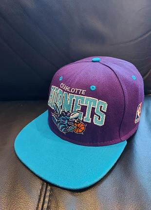 Кепка (снепбек) mitchell & ness (charlotte hornets)
