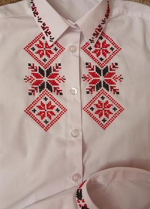 Вышиванка бисером, рубашка бисером 5