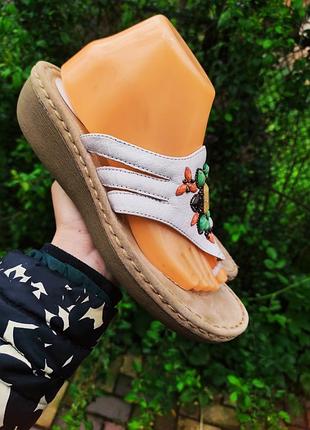 40 р. шлепанцы clarks artisan кожа