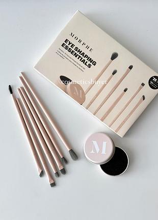 Morphe eye shaping essentials набір пензлів пензликів пензлик для макіяжу очей тіней брів