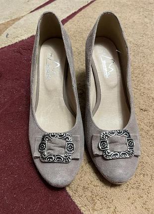 Туфлі/ замшеві туфлі