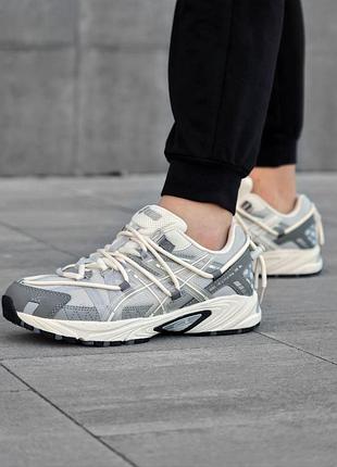 Чоловічі спортивні кросівки asics сірі | кросівки asics gel kahana tr v2