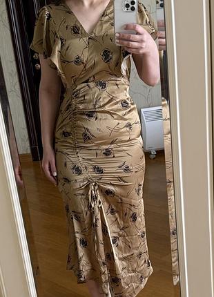 Шовкове літне сукня