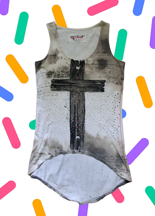 Майка удлиненная