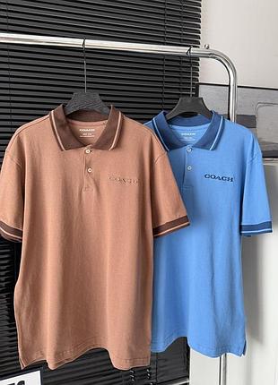 Поло мужское coach