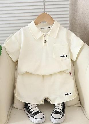 Летний костюм для мальчиков