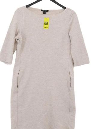 Сукня базова трикотаж бежева esmara s-m