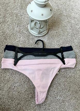 Набір трусиків жіночій, tommy hilfiger/ томмі хілфігер, оригінал, нові з бірками.
