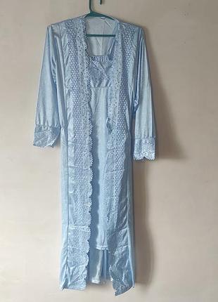Набор ночнушка и халат
