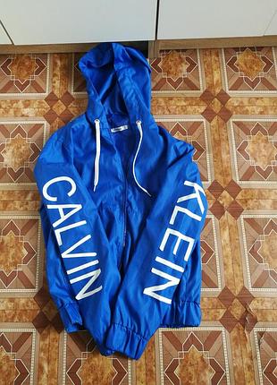 Вітровка, легка куртка, плащівка на підкладці, розмір xs, s