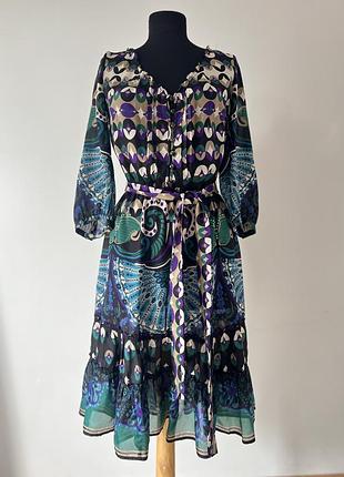 Сукня з 100% шовку бренду esprit в ідеальному стані.